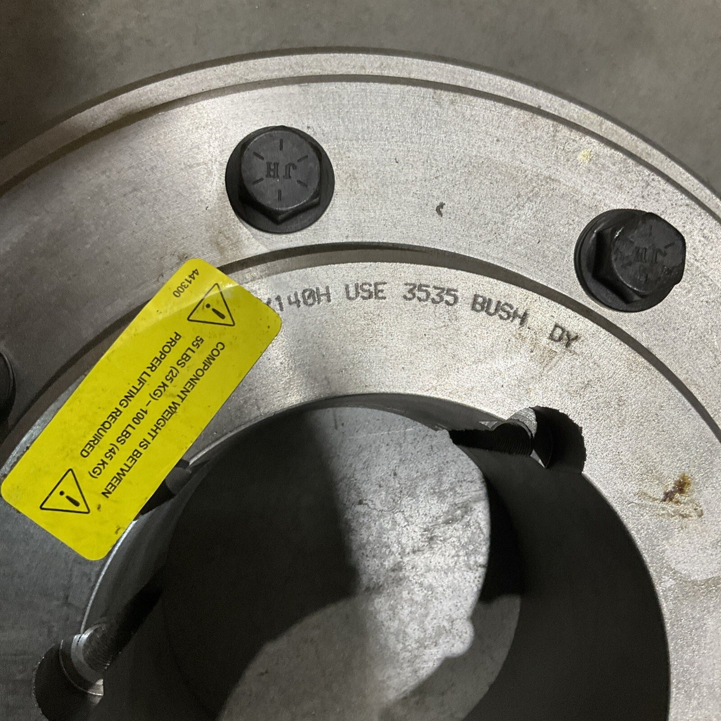 DODGE PX1401H0111054 PX140H TAPER LOCK TIRE COUPLING FLANGE DRIVE 3535 K9S