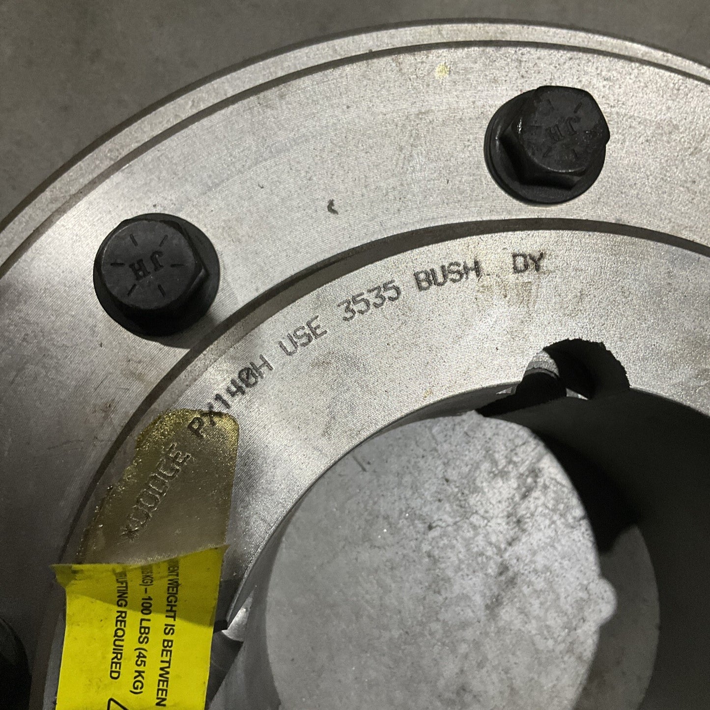 DODGE PX1401H0111054 PX140H TAPER LOCK TIRE COUPLING FLANGE DRIVE 3535 K9S
