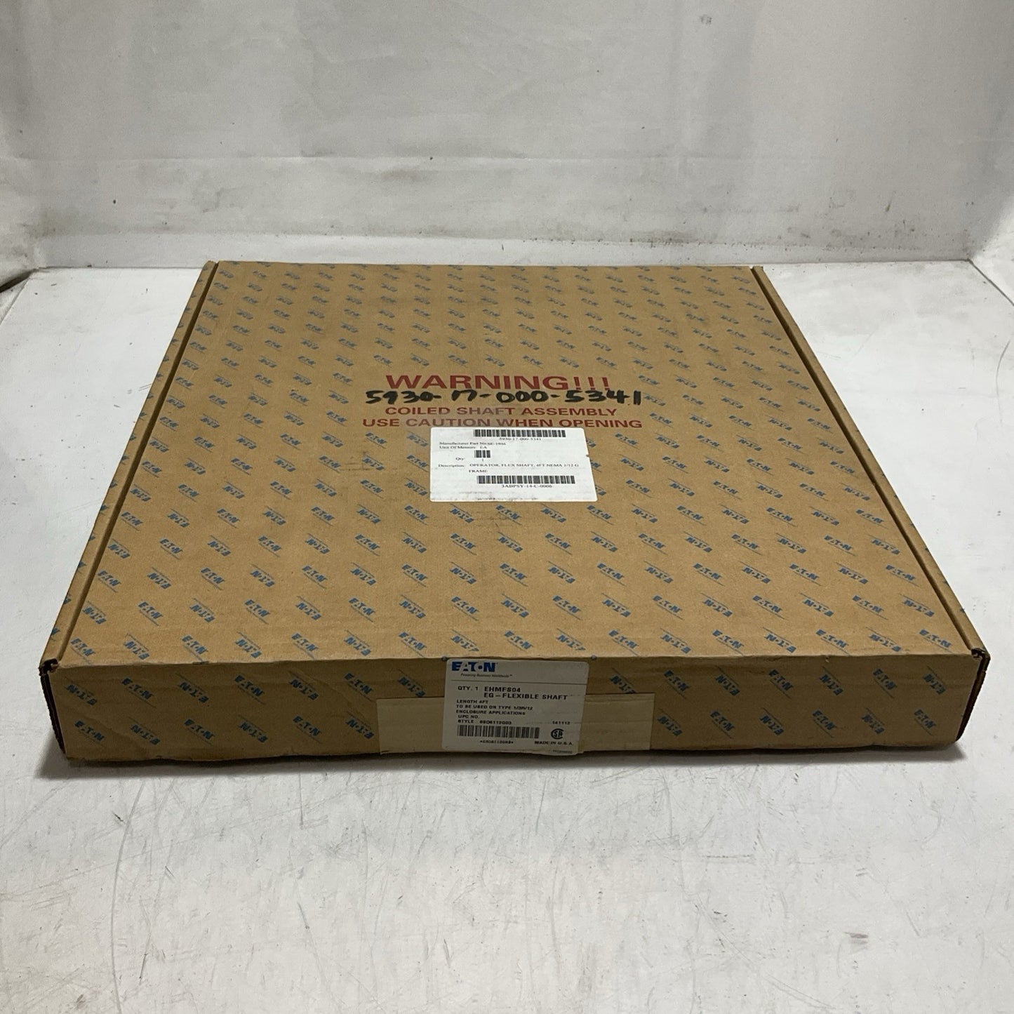 EATON EHMFS04 OPERATOR FLEXIBLE CIRCUIT BREAKER SHAFT HANDLE FRAME U3S