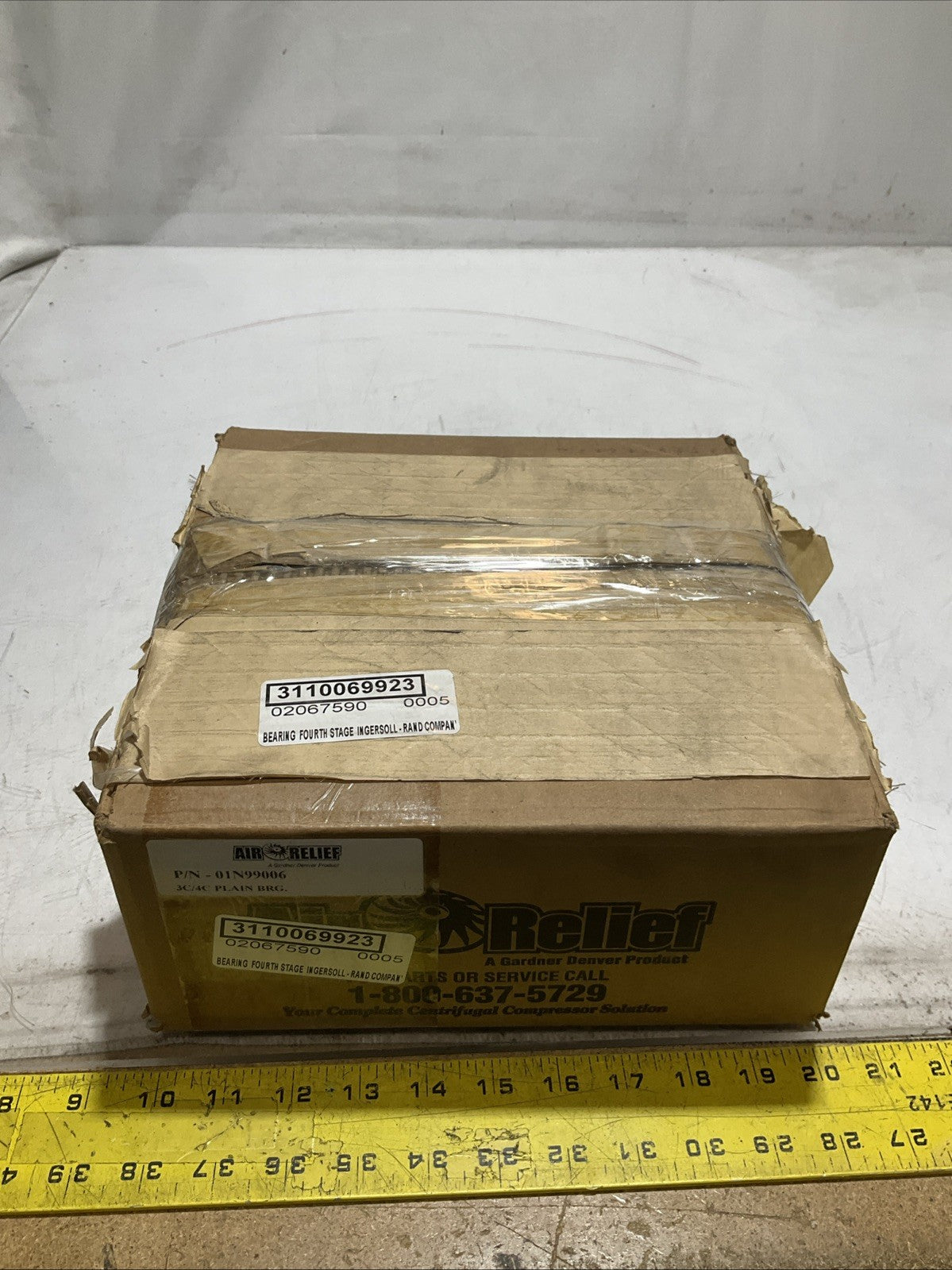 AIR RELIEF 01N99006 3C/4C PLAIN BEARING FOURTH STAGE INGERSOLL 373