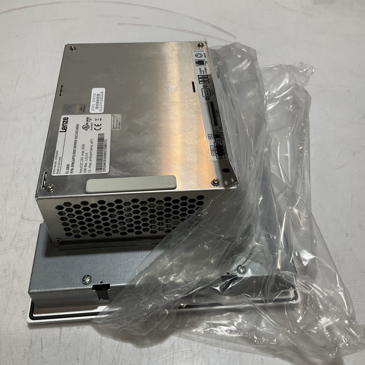 LENZE EP8GAP31300C4099XX-01C34114000 MODULE FRONT TOUCH 3401-005 U3S