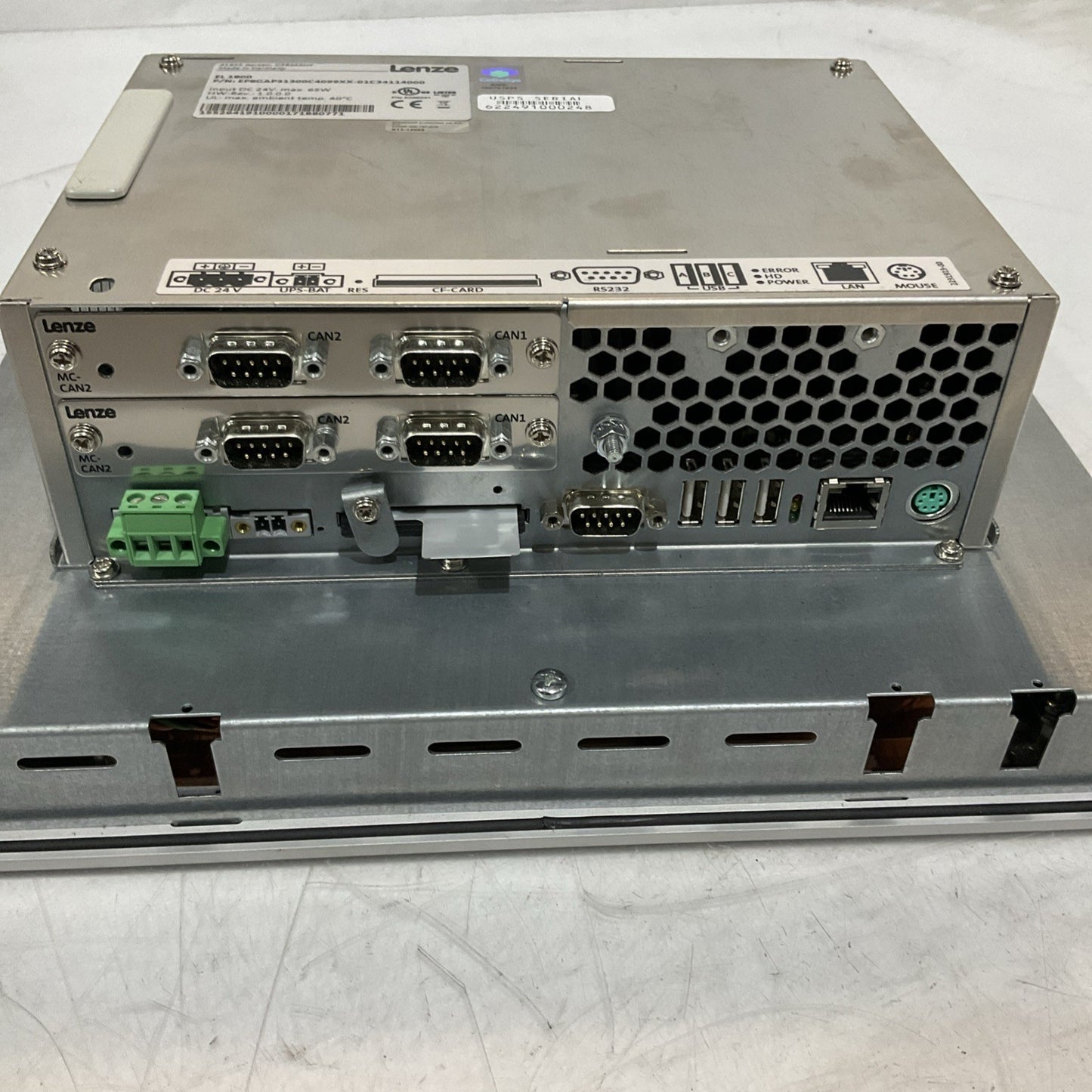 LENZE EP8GAP31300C4099XX-01C34114000 MODULE FRONT TOUCH 3401-005 U3S