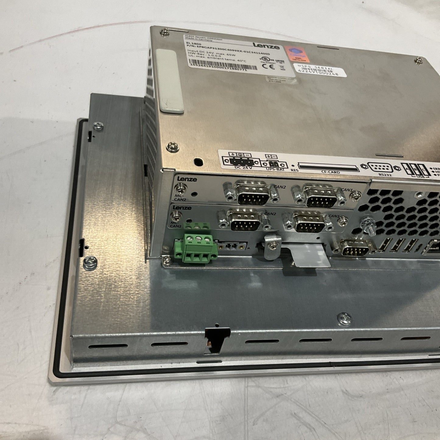 LENZE EP8GAP31300C4099XX-01C34114000 MODULE FRONT TOUCH 3401-005 U3S