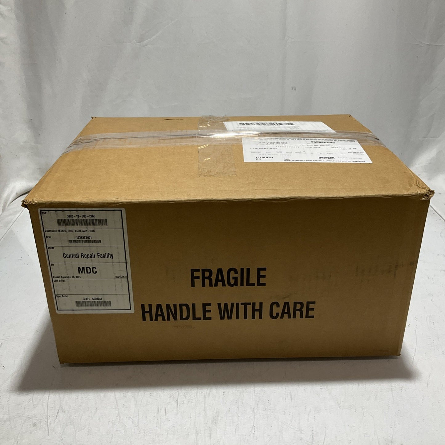 LENZE EP8GAP31300C4099XX-01C34114000 MODULE FRONT TOUCH 3401-005 U3S