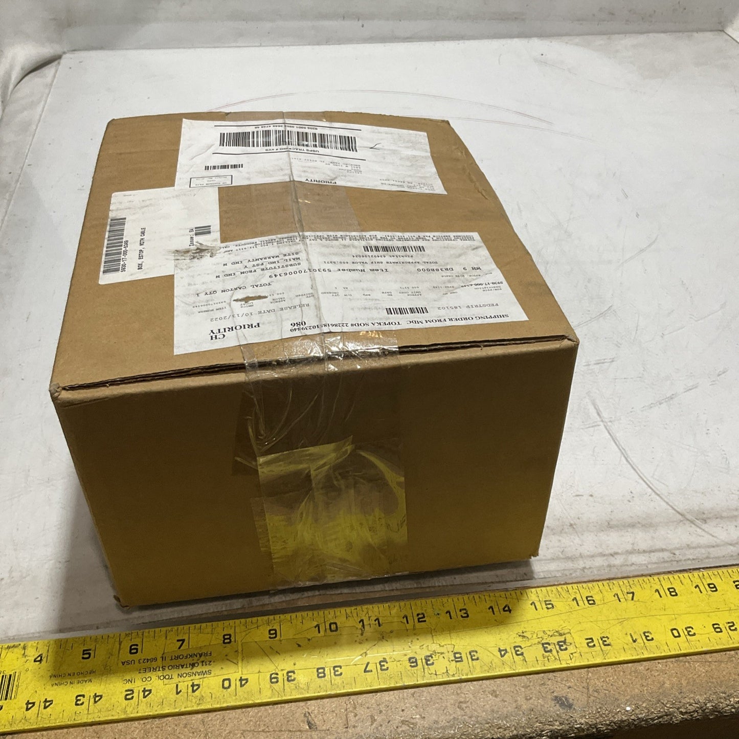 HONEYWELL 21417-USS EMERGENCY- STOP BOX 8 PIN MINIFAST LUMBERG MALE 6M U3S