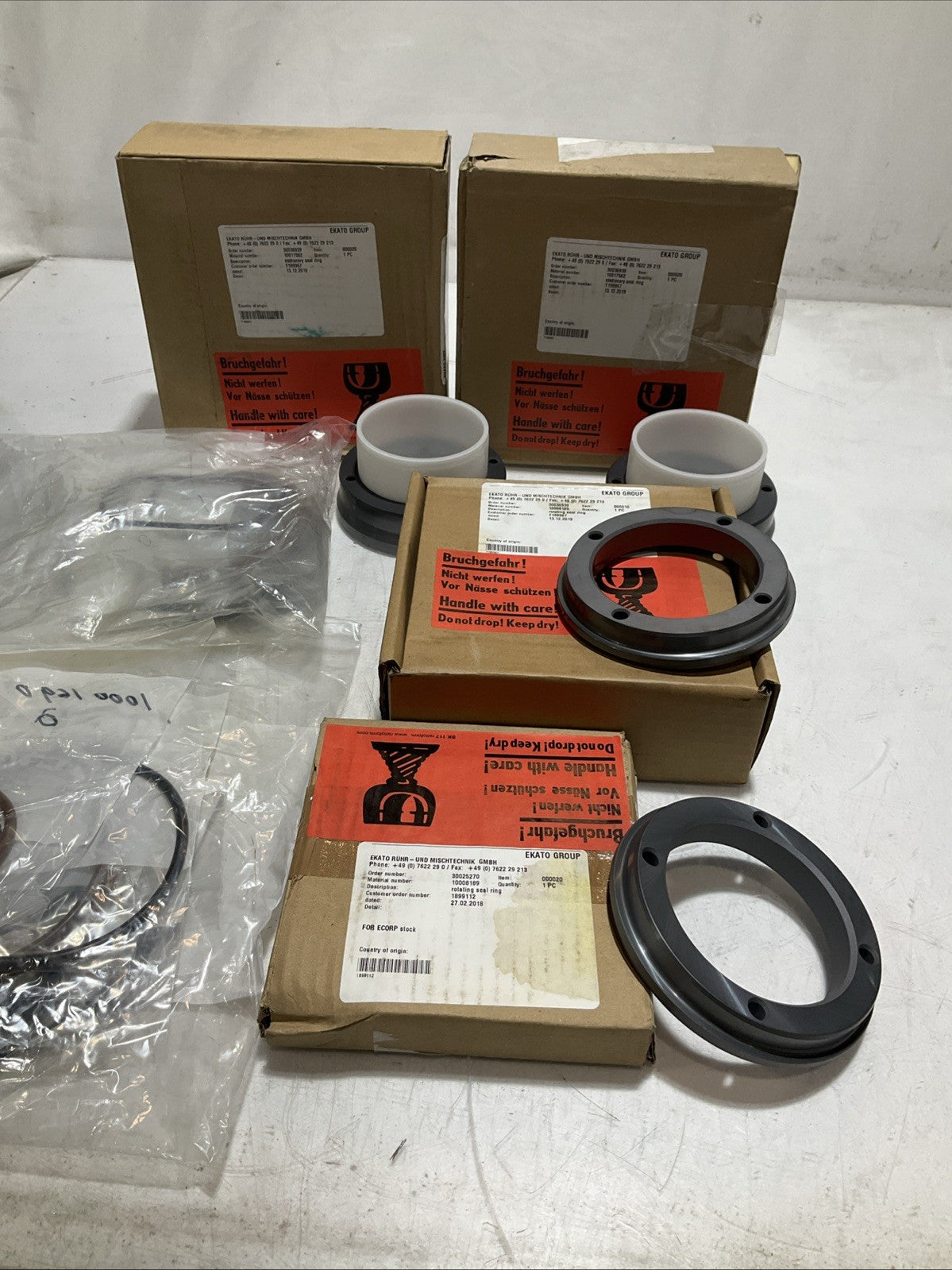 EKATO GROUP CORP 30036939-30025270 060VITON STATIONARY MECHANICAL SEAL KIT 373