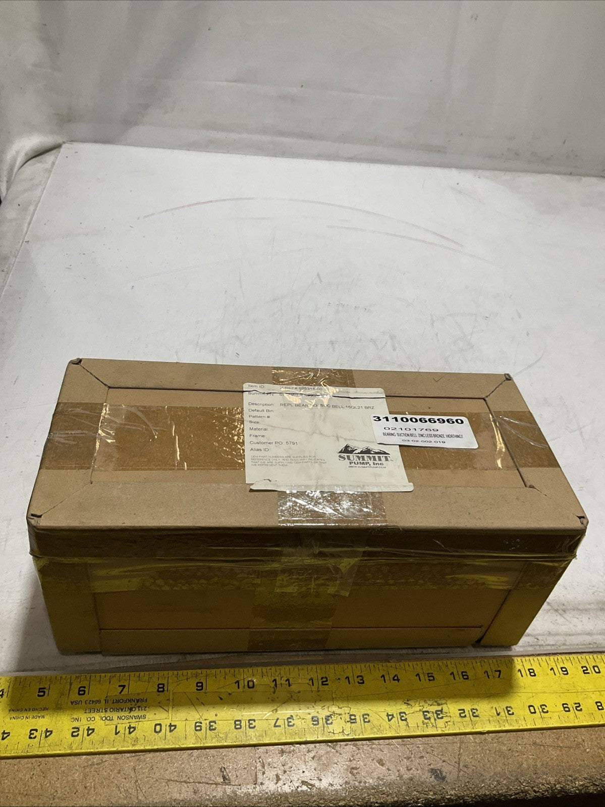 SUMMIT SPX24236 REPL SUCTION BELL BEARING BRONZE WORTHING 373