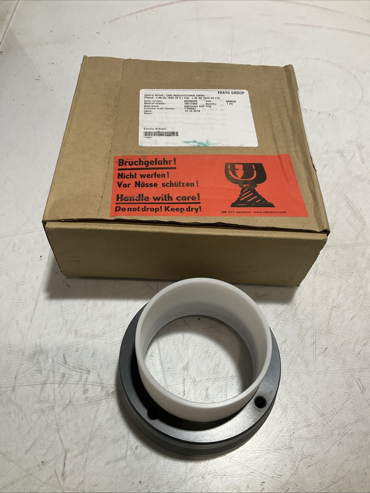 EKATO GROUP CORP 30036939-30025270 060VITON STATIONARY MECHANICAL SEAL KIT 373