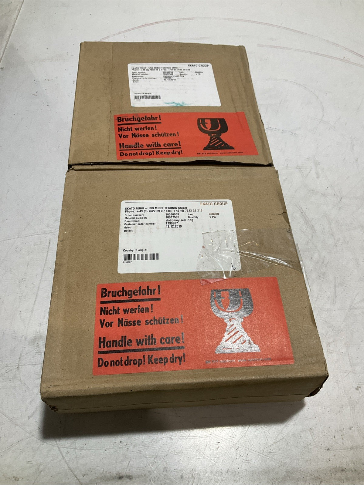 EKATO GROUP CORP 30036939-30025270 060VITON STATIONARY MECHANICAL SEAL KIT 373
