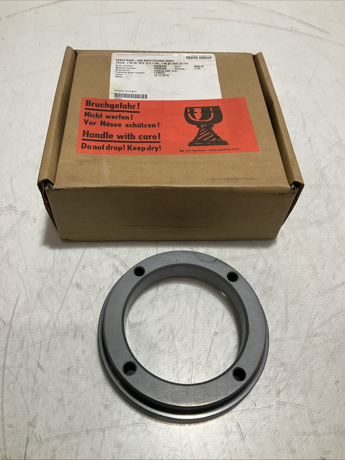 EKATO GROUP CORP 30036939-30025270 060VITON STATIONARY MECHANICAL SEAL KIT 373