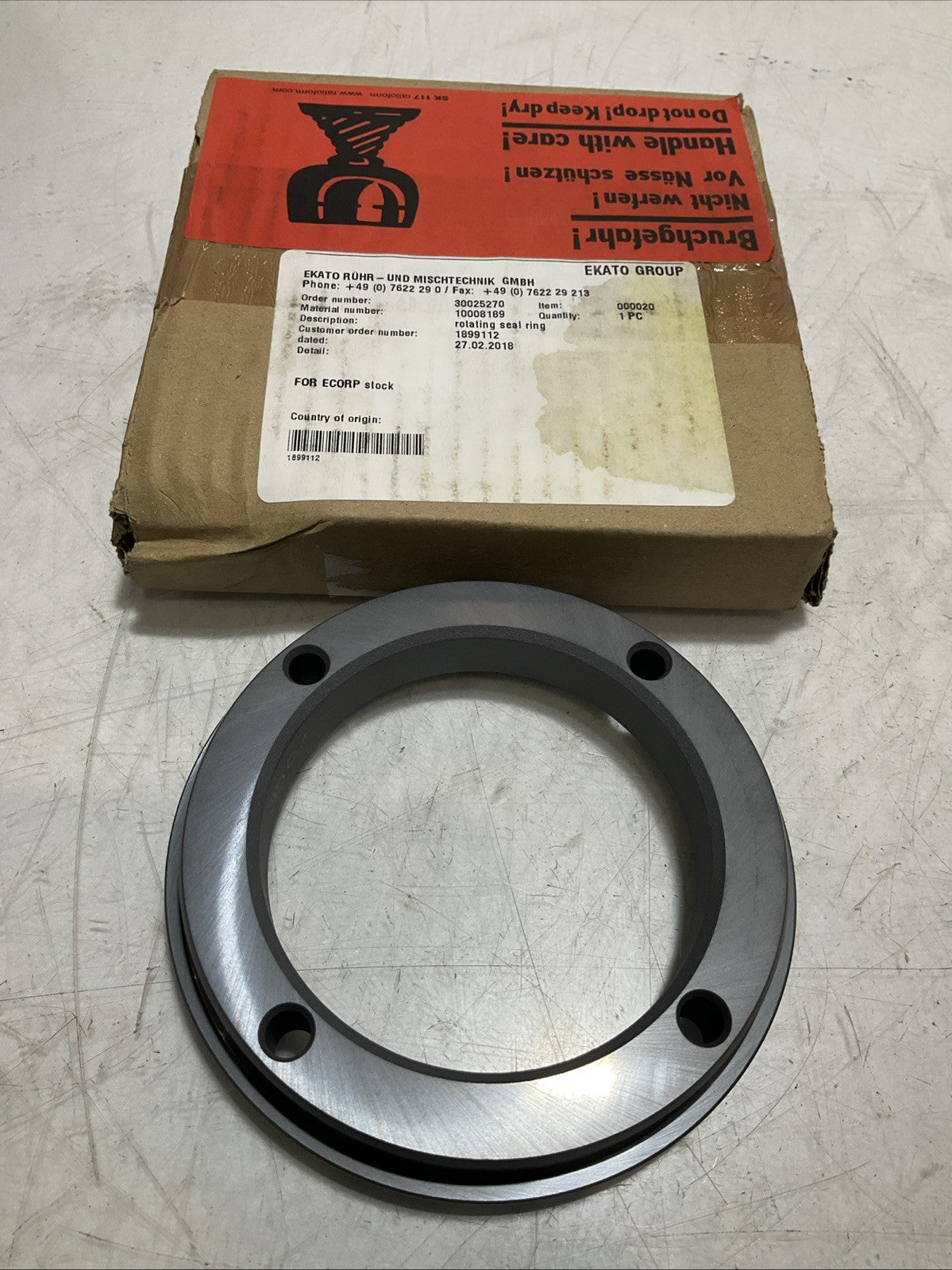 EKATO GROUP CORP 30036939-30025270 060VITON STATIONARY MECHANICAL SEAL KIT 373
