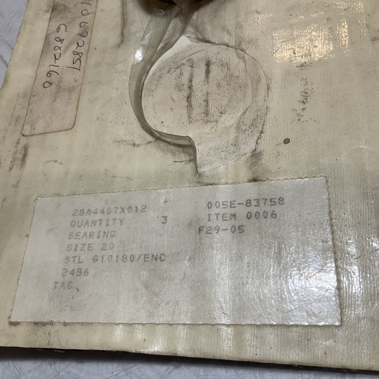 FISHER CONTROLS 28A4407X012 F29-05 BEARING LOT OF 2 373