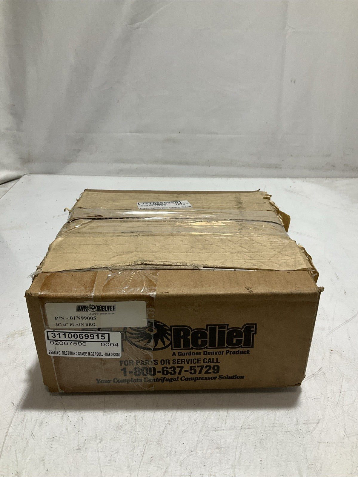 AIR RELIEF 01N99005 3C/4C INGERSOLL PLAIN BEARING 373