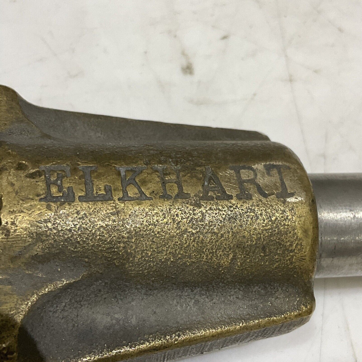 ELKHART S-454 ADJUSTABLE SPANNER WRENCH 2-1/2" BRASS LOT OF 2 373
