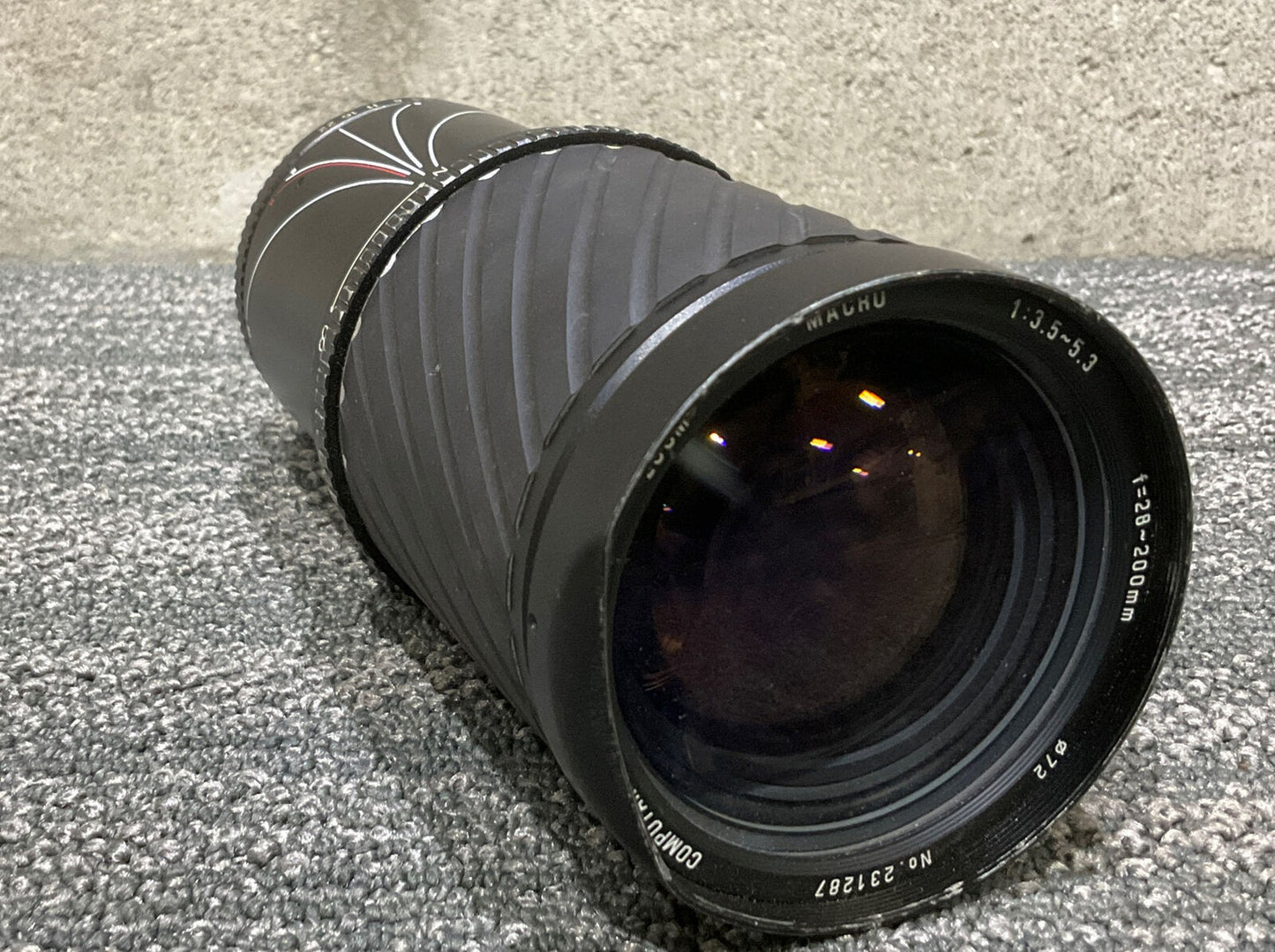 COMPUTAR 231287 MACRO ZOOM LENS 28-200mm 1:3.5-5.3 222