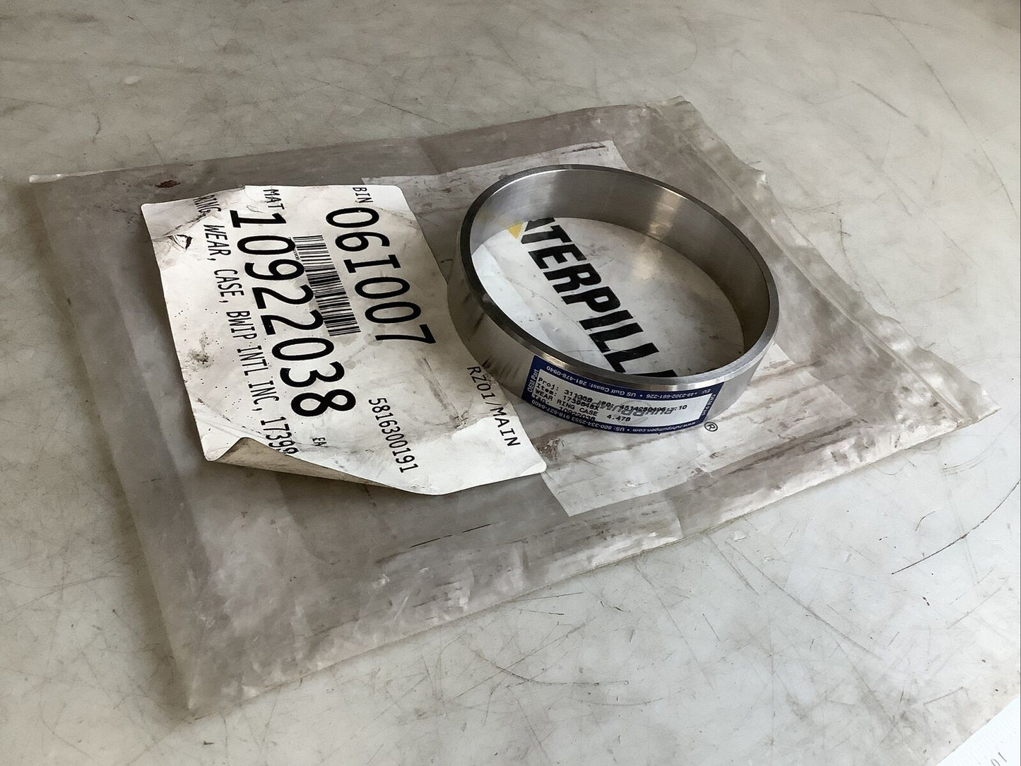 CATERPILLAR RUHRPUMPEN 173984BX RING CASE 4.478IN ID 678