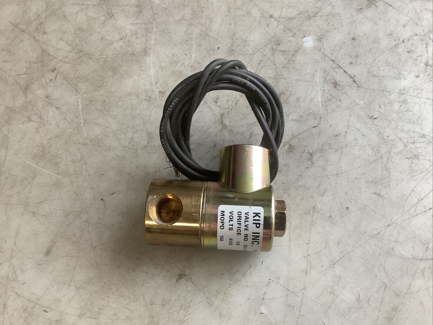 NORGREN KIP 352115 SOLENOID VALVE 6VDC 7W 1/8IN 678