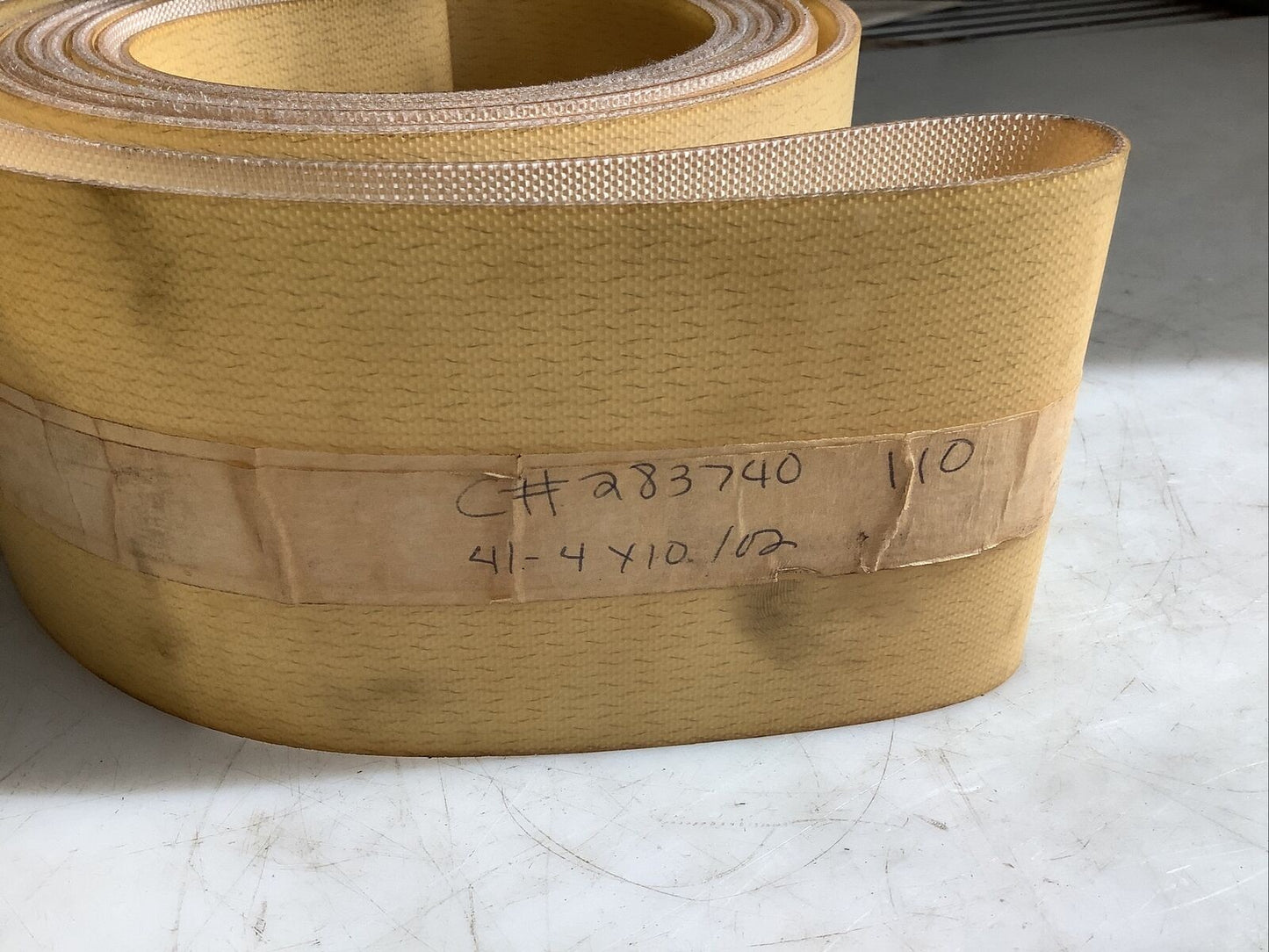 283740 CONVEYOR BELT 4IN X 10FT