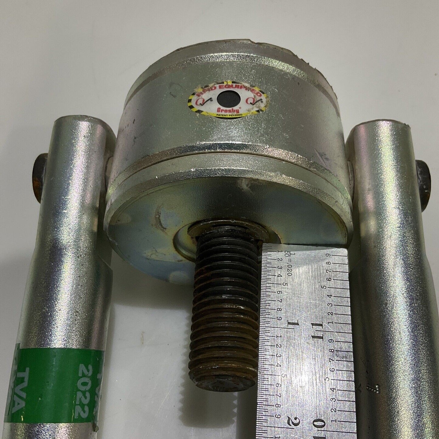 CROSBY CG F-3 7XK CE SWIVEL HOIST RING TORQUE 100 FT-LBS WLL 7000 LBS 107
