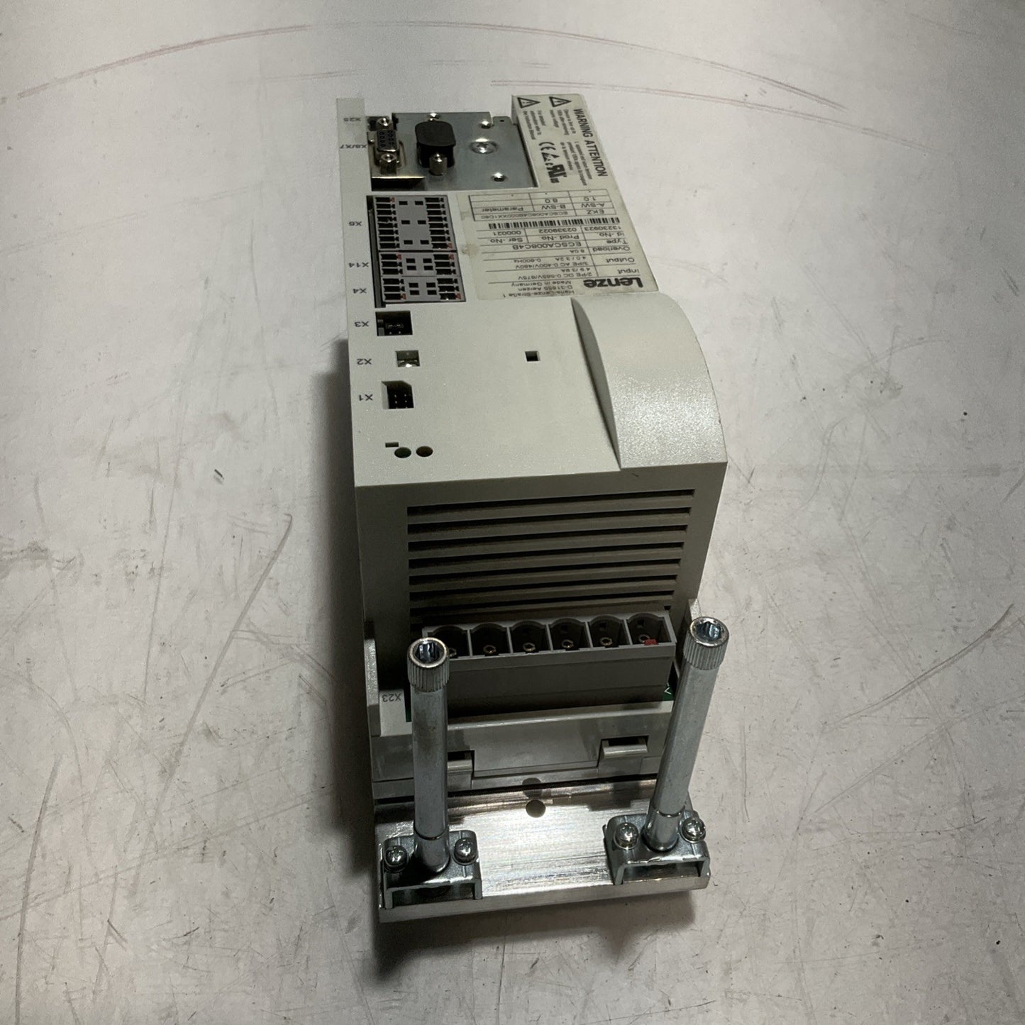 LENZE ECSCA008C4B SERVO DRIVE MODULE XE25