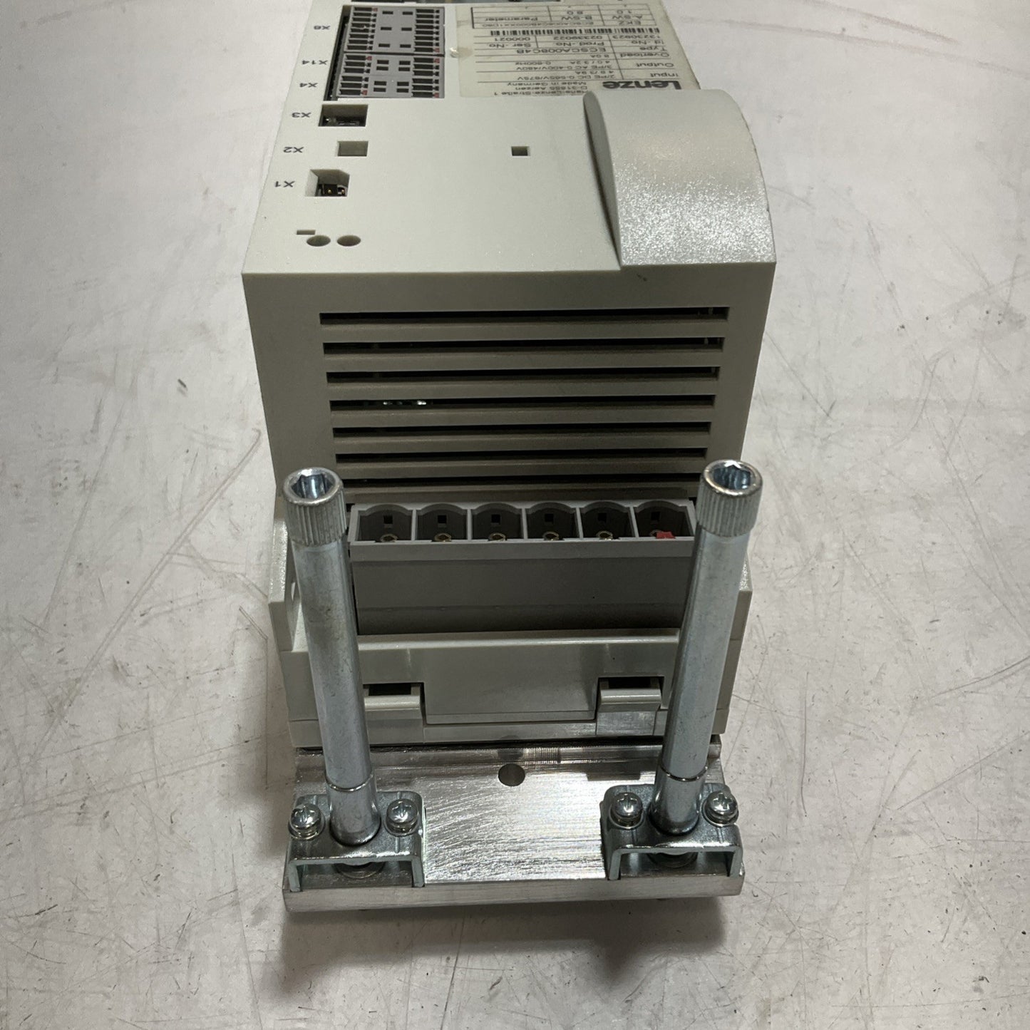 LENZE ECSCA008C4B SERVO DRIVE MODULE XE25