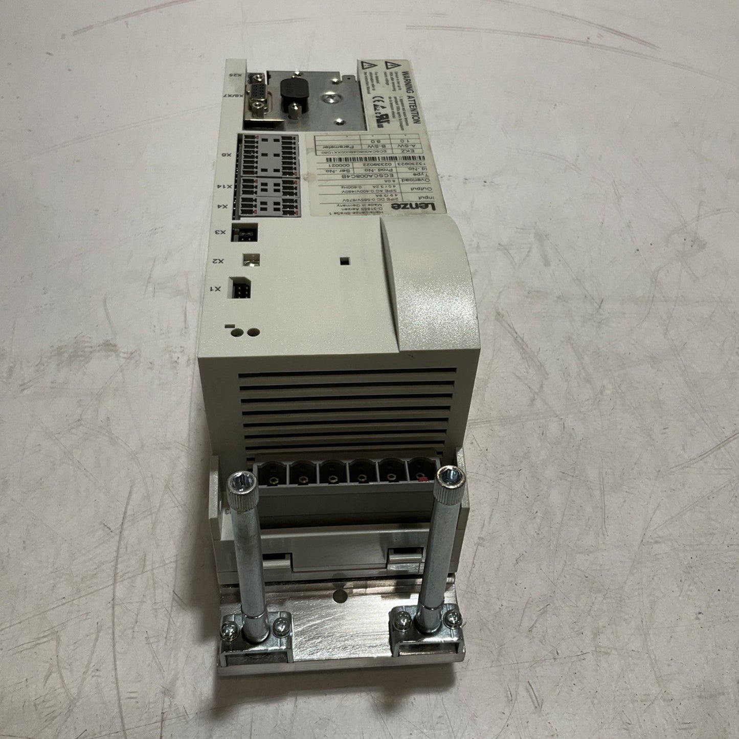 LENZE ECSCA008C4B SERVO DRIVE MODULE XE25