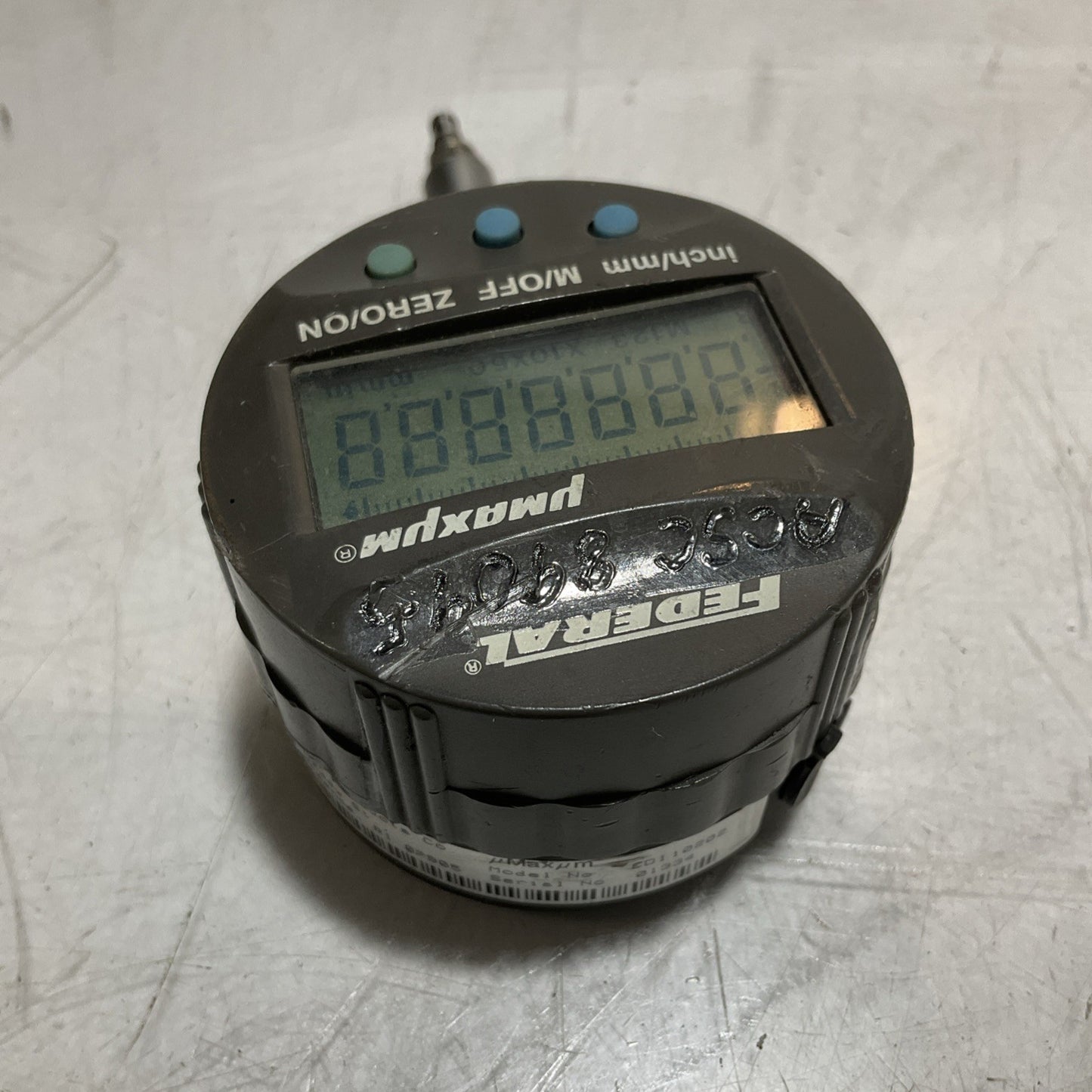 MAHR FEDERAL INC EDI 10202 ELECTRONIC DIAL INDICATOR 3VDC U3S