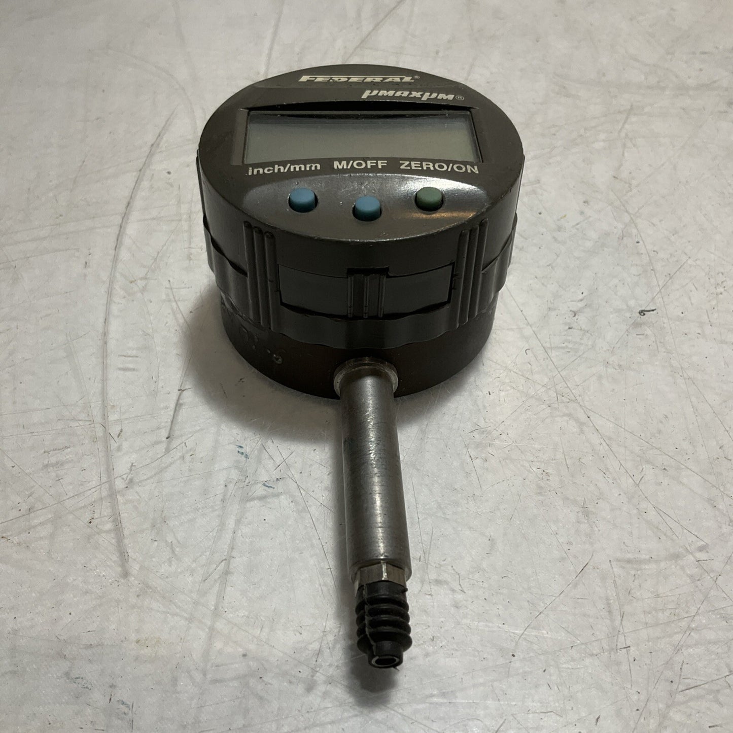 FEDERAL EDI 10202 ELECTRONIC DIAL INDICATOR 3VDC U3S