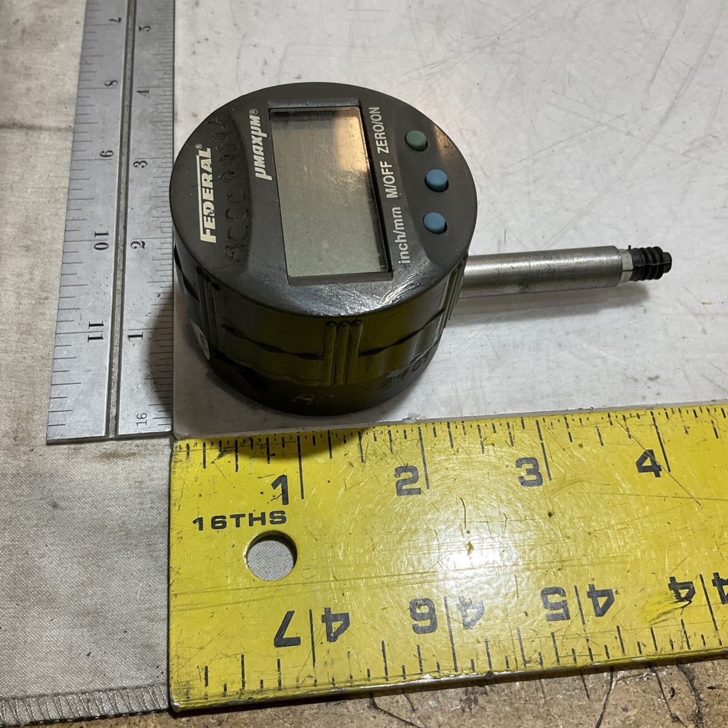 FEDERAL EDI 10202 ELECTRONIC DIAL INDICATOR 3VDC U3S