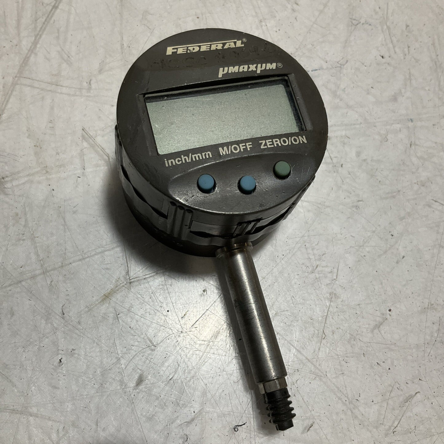 FEDERAL EDI 10202 ELECTRONIC DIAL INDICATOR 3VDC U3S