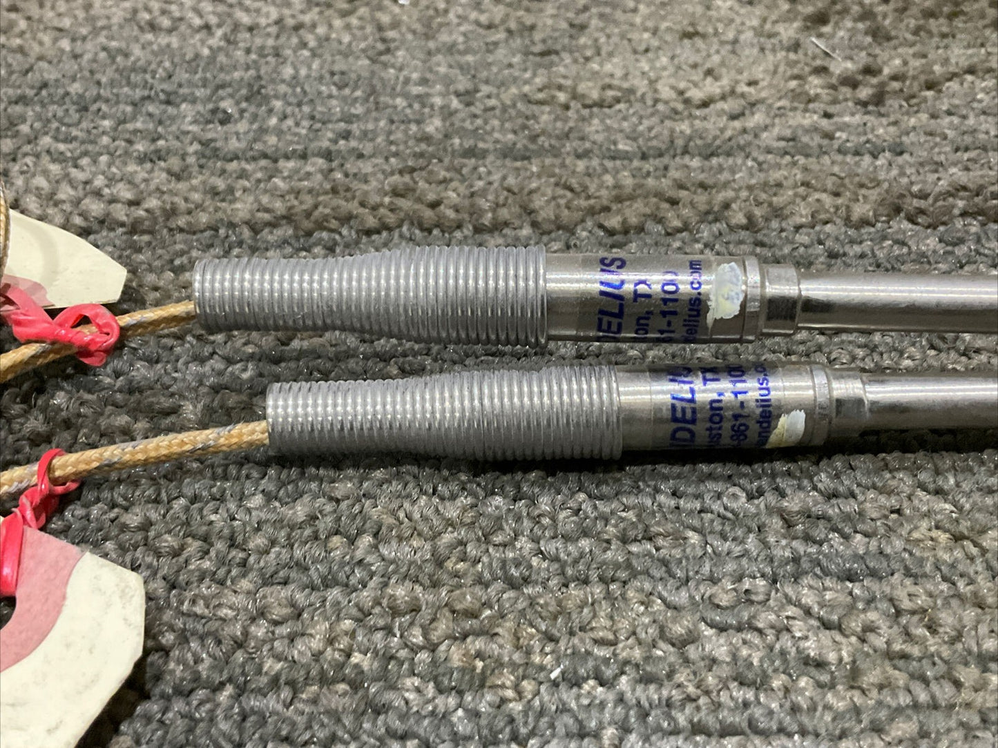 SANDELIUS C18-J-250-16-G THERMOCOUPLE 678 LOT OF 2