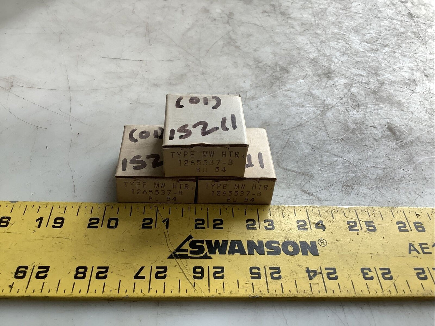 WESTINGHOUSE 1265537-B BU 54 HEATER 555 - QTY 3