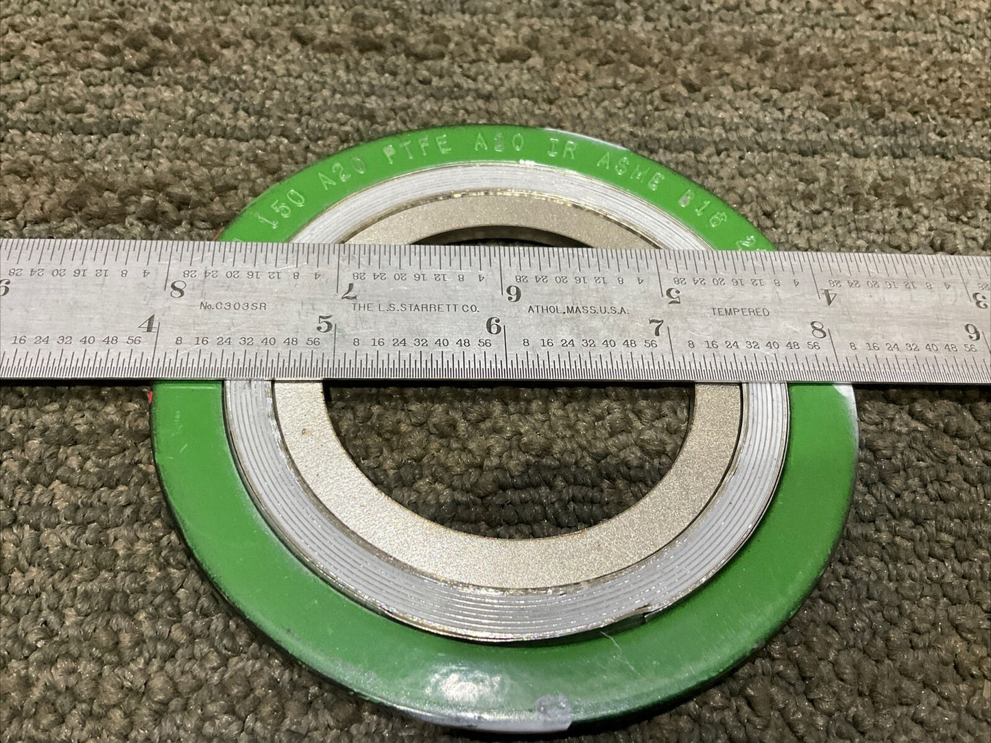 LAMONS 2 150 A20 PTFE A20 IR ASME B16 20 GASKET 2” 679 LOT OF 12