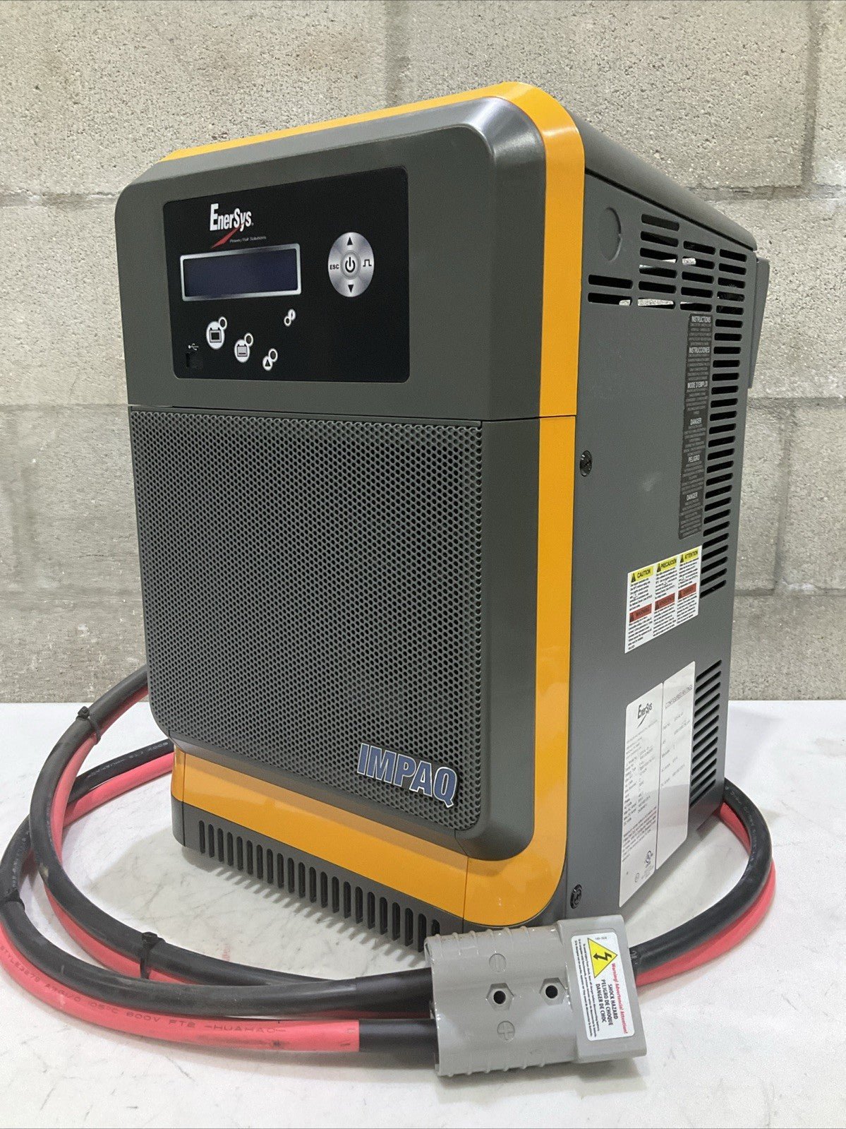 ENERSYS EI3-HL-4Y IMPAQ FORKLIFT L-A FORKLIFT BATTERY CHARGER 480V 50/60HZ (NEW)