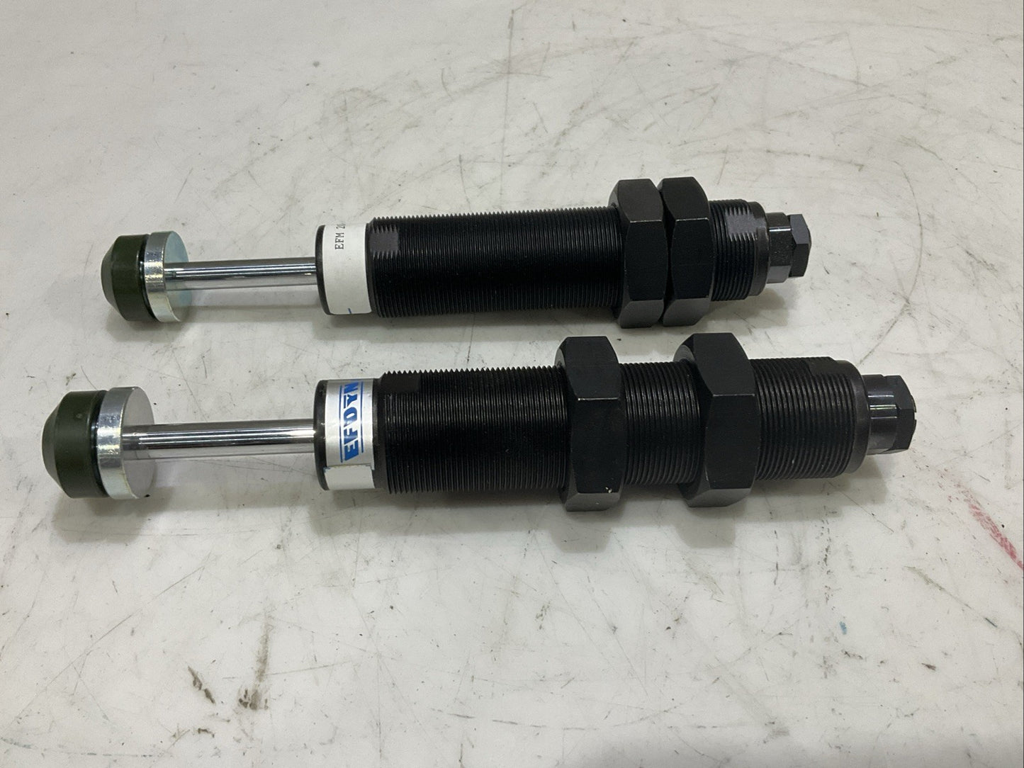 EFDYN EFM 20-50-3C SELF COMPENSATING MINI BUFFER 50MM STROKE LOT OF 2 Z2M
