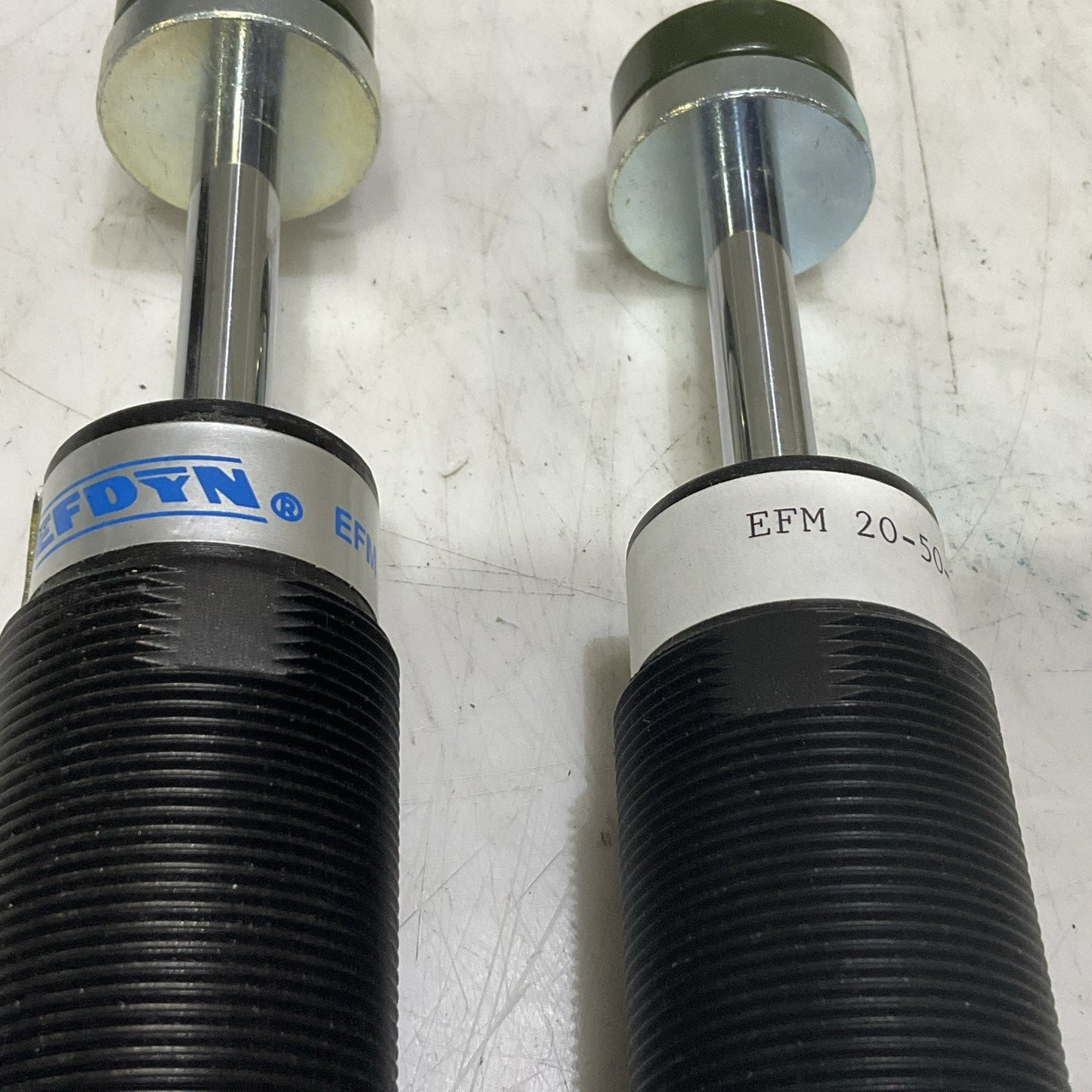 EFDYN EFM 20-50-3C SELF COMPENSATING MINI BUFFER 50MM STROKE LOT OF 2 Z2M