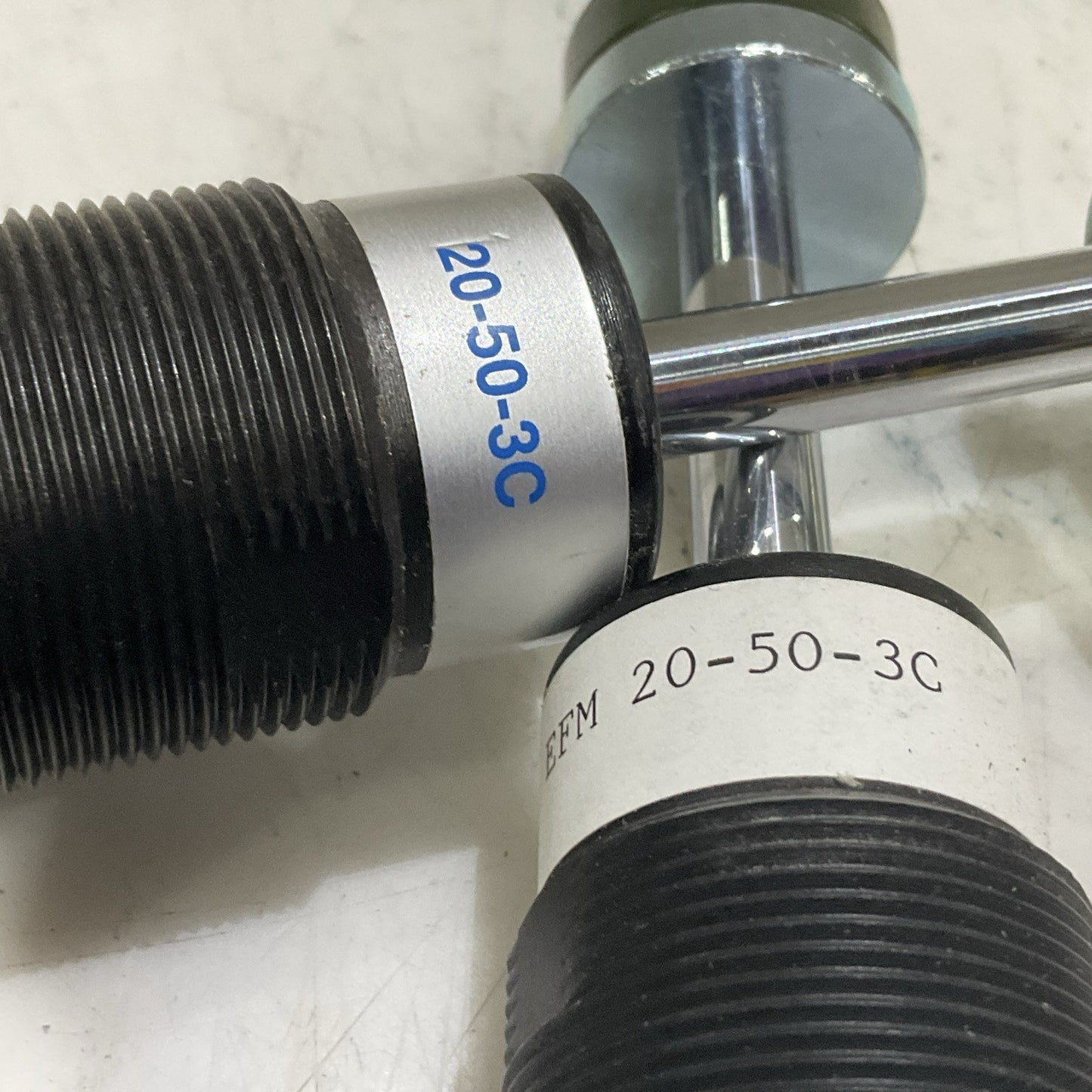 EFDYN EFM 20-50-3C SELF COMPENSATING MINI BUFFER 50MM STROKE LOT OF 2 Z2M