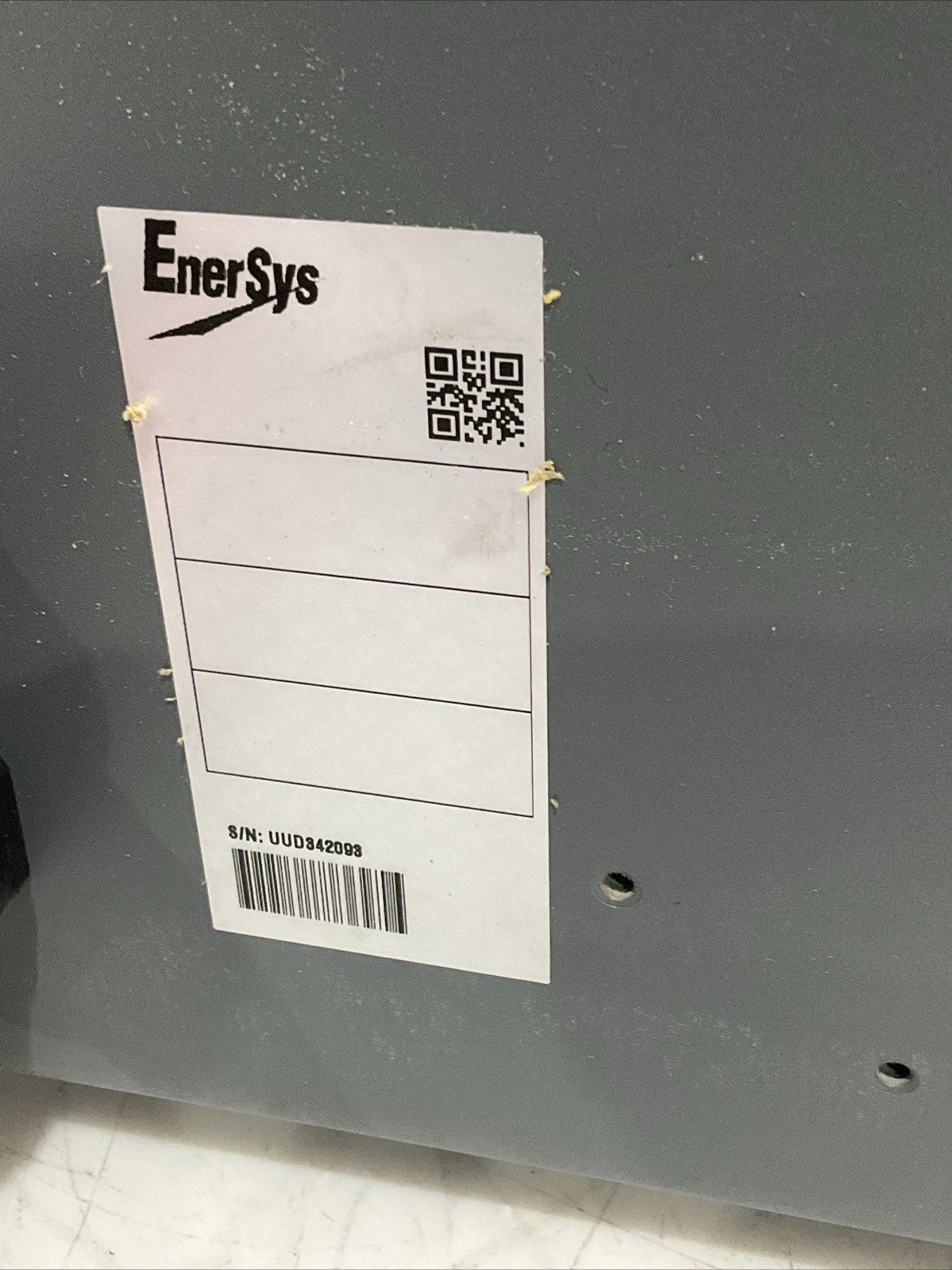 ENERSYS EI3-HL-4Y IMPAQ FORKLIFT L-A FORKLIFT BATTERY CHARGER 480V 50/60HZ (NEW)