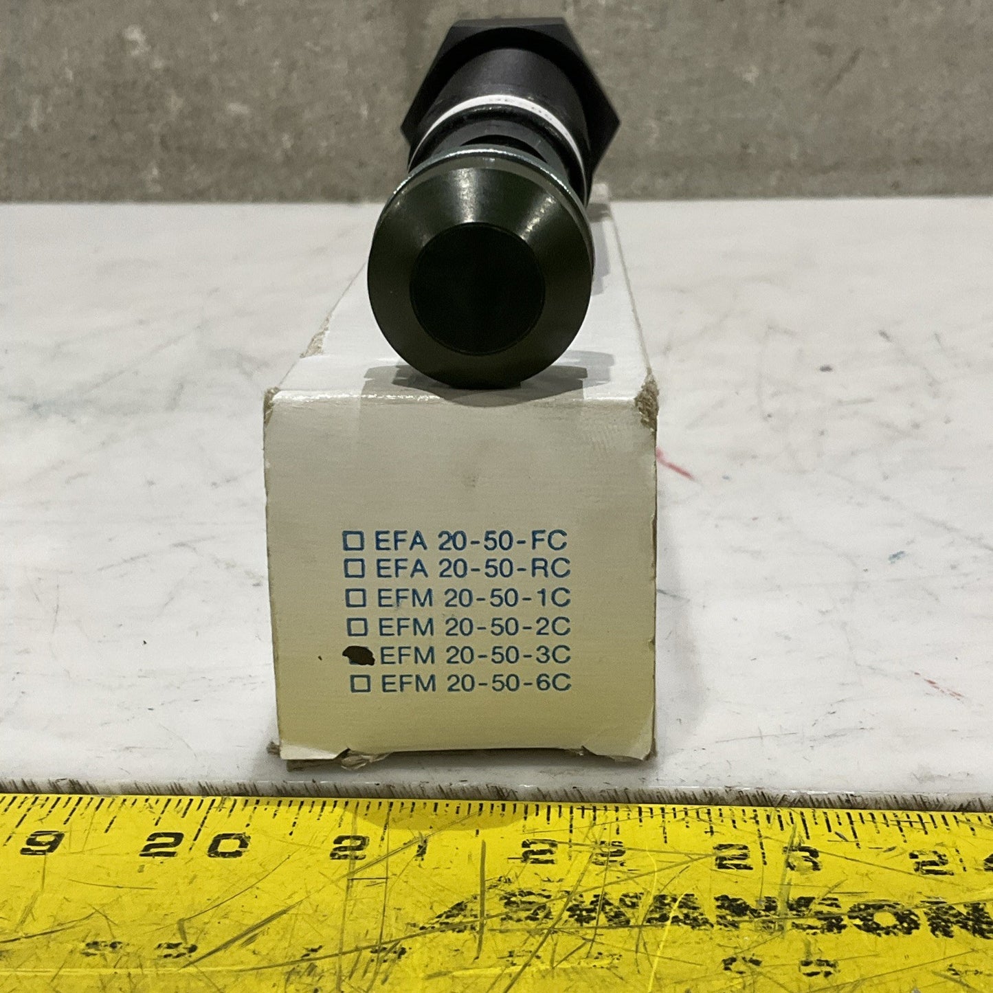 EFDYN EFM 20-50-3C SELF COMPENSATING MINI BUFFER 50MM STROKE LOT OF 2 Z2M