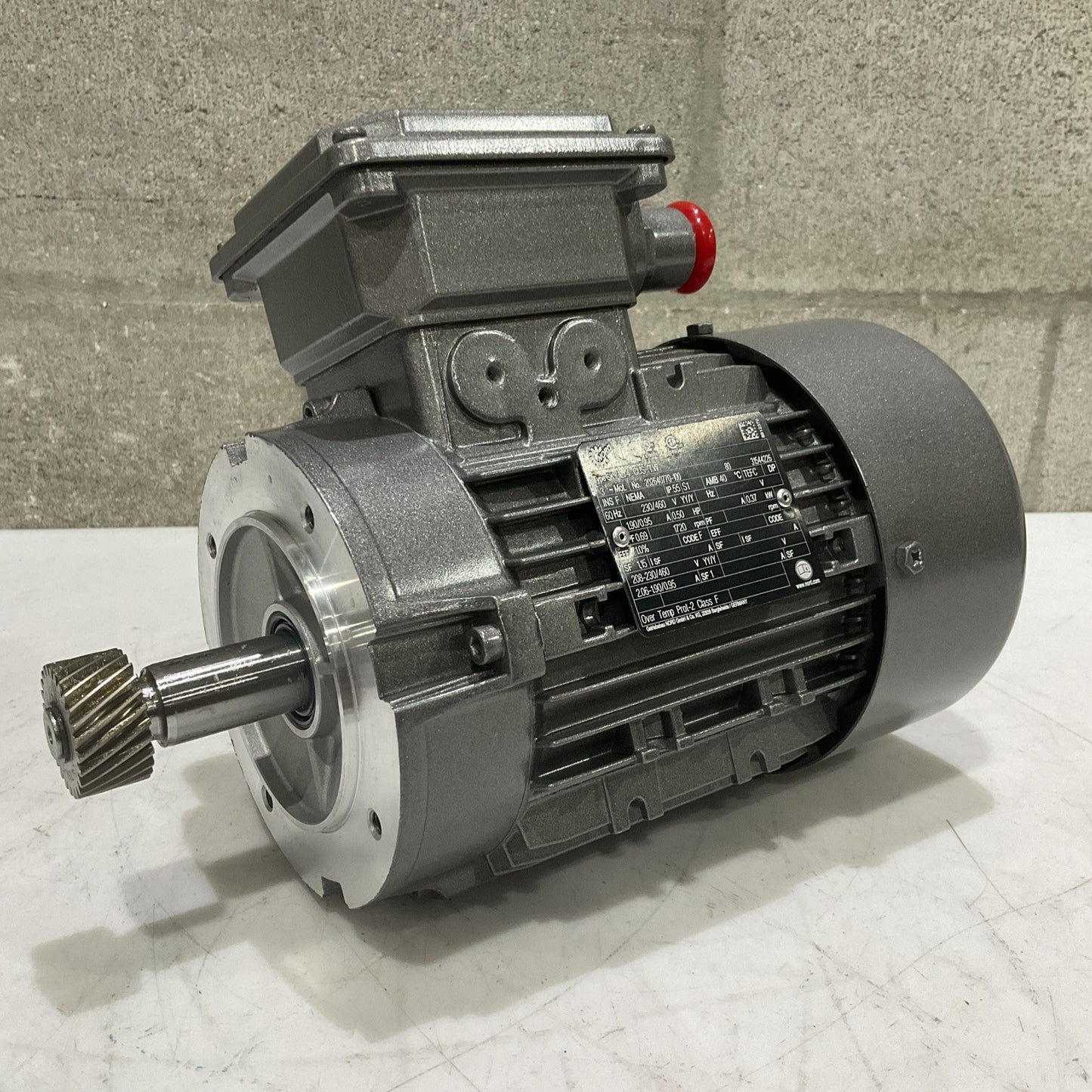 NORD SK71L/4 202640770-100 GEAR MOTOR 60HZ 230/460V 1.90/0.95A .50HP 1720RPM U3S