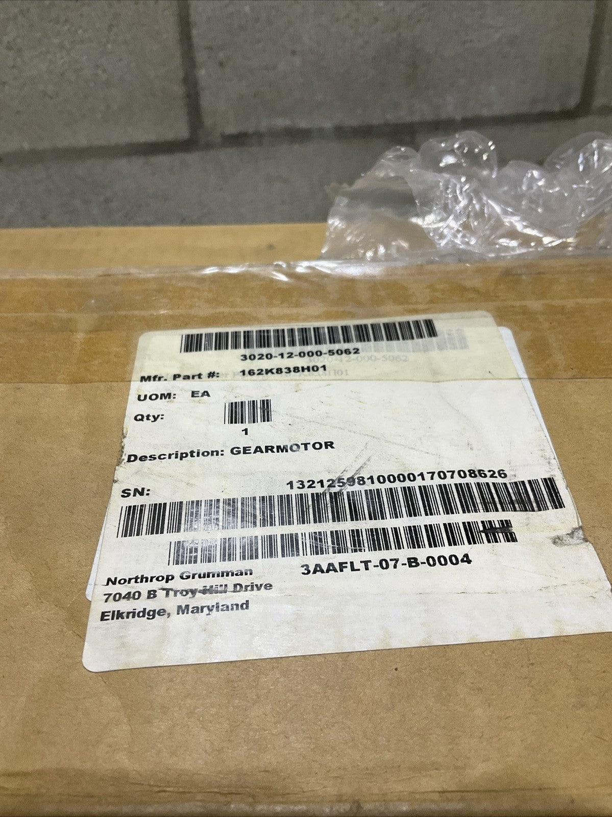 LENZE GKR04-2M HAR 080C42 MDEMABS 080-42 GEAR MOTOR U3S