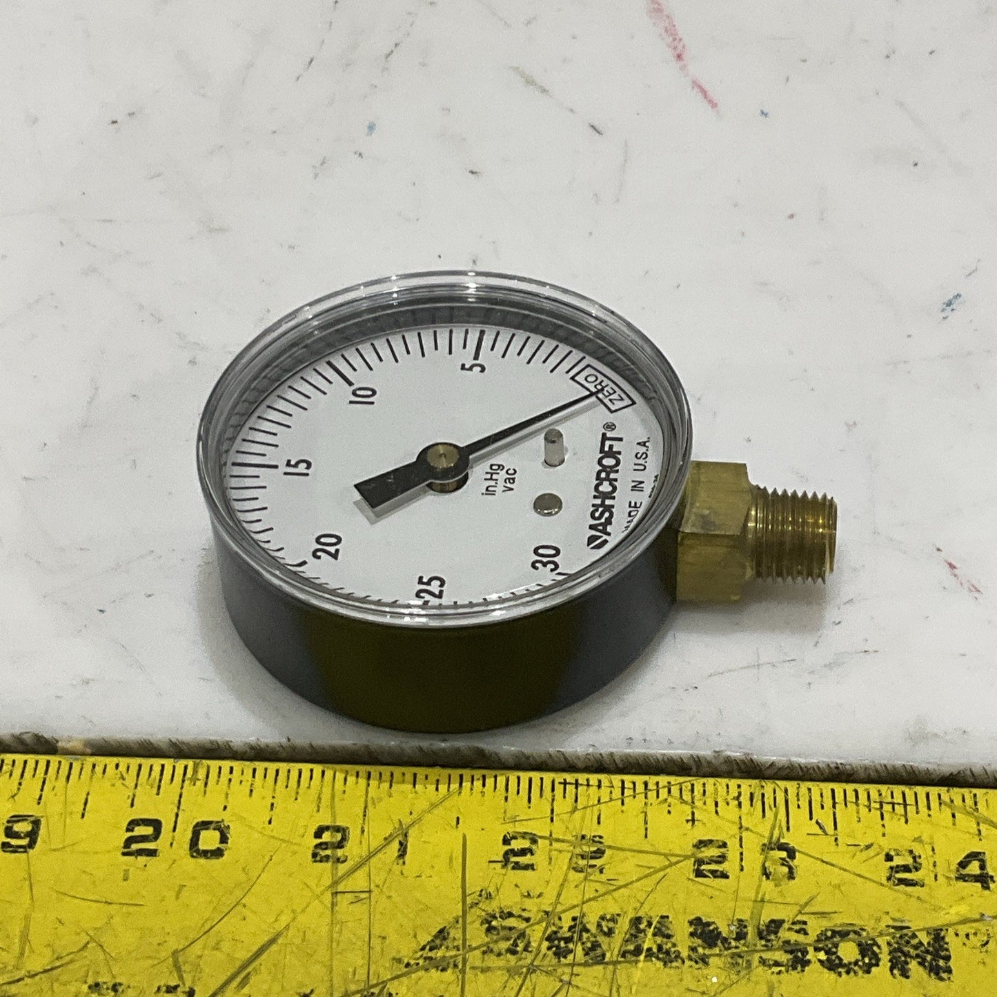 ASHCROFT 25W1005 H 02L PRESSURE GAUGE 1/4 NPT 2 1/2 IN LOT OF 3 Z2M