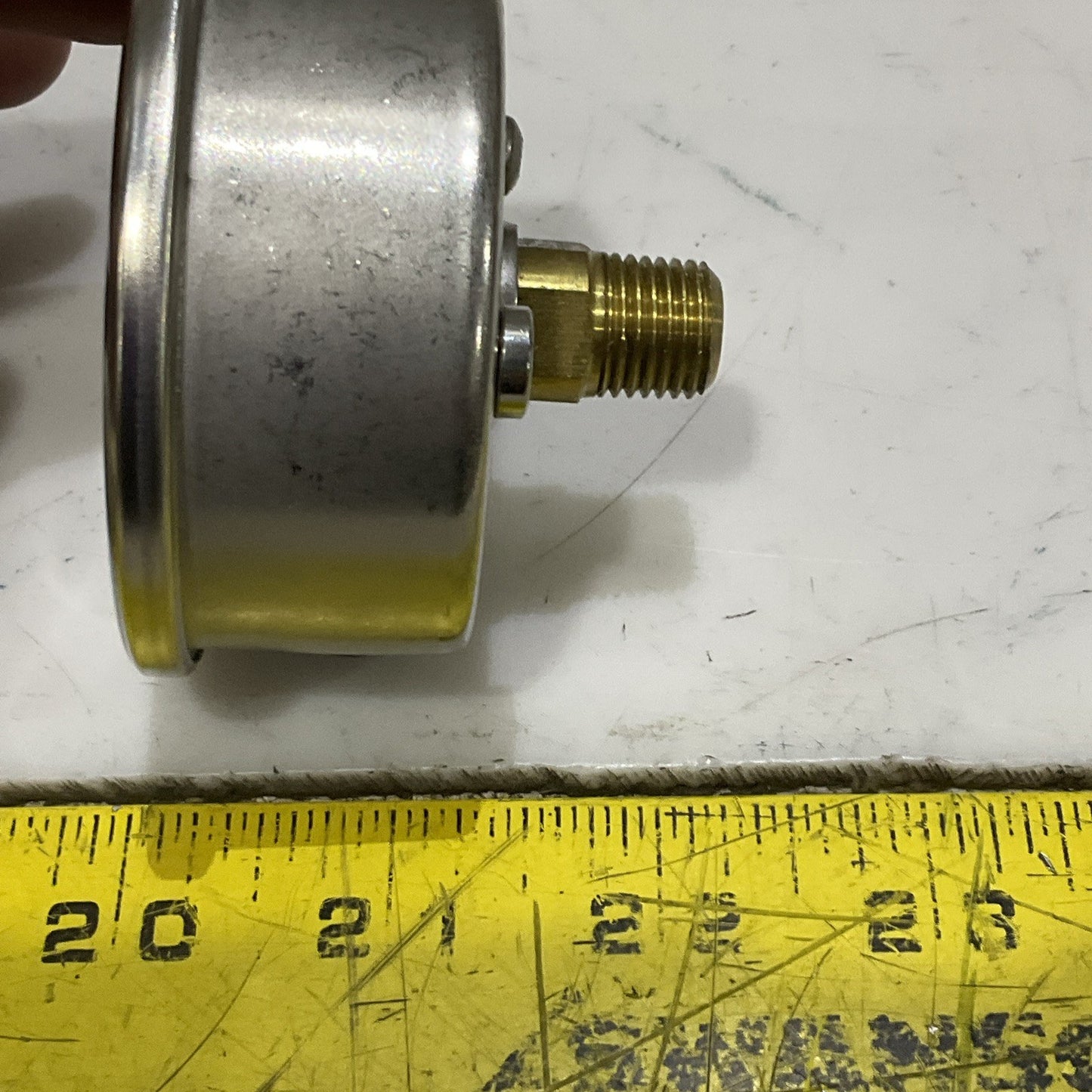 ASHCROFT 63 1008 AL02B 160#-BCE PRESSURE GAUGE GLYCERIN 1100 KPA LOT OF 3 Z2M