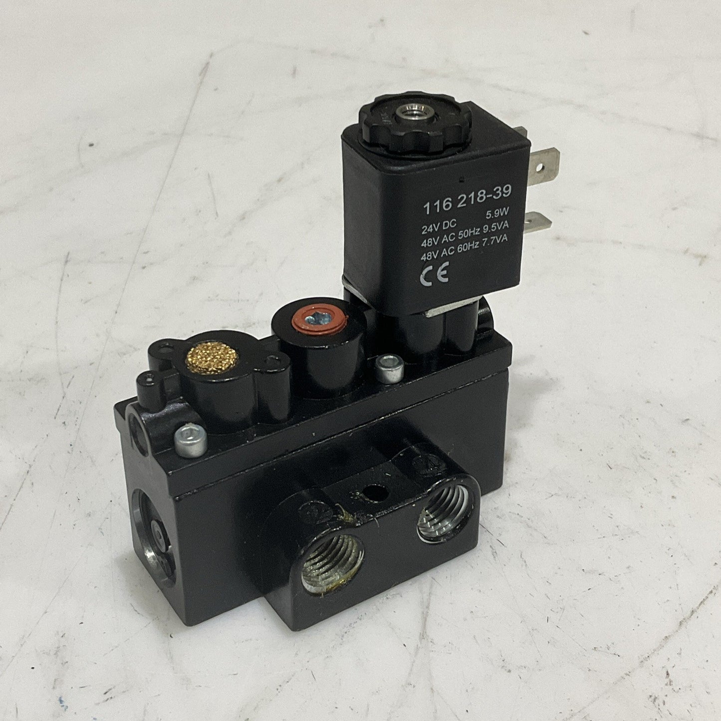 ARO IR A212SS-024-D SOLENOID VALVE 4-WAY 2-POSITION 24VDC 1/4 NOT Z2M