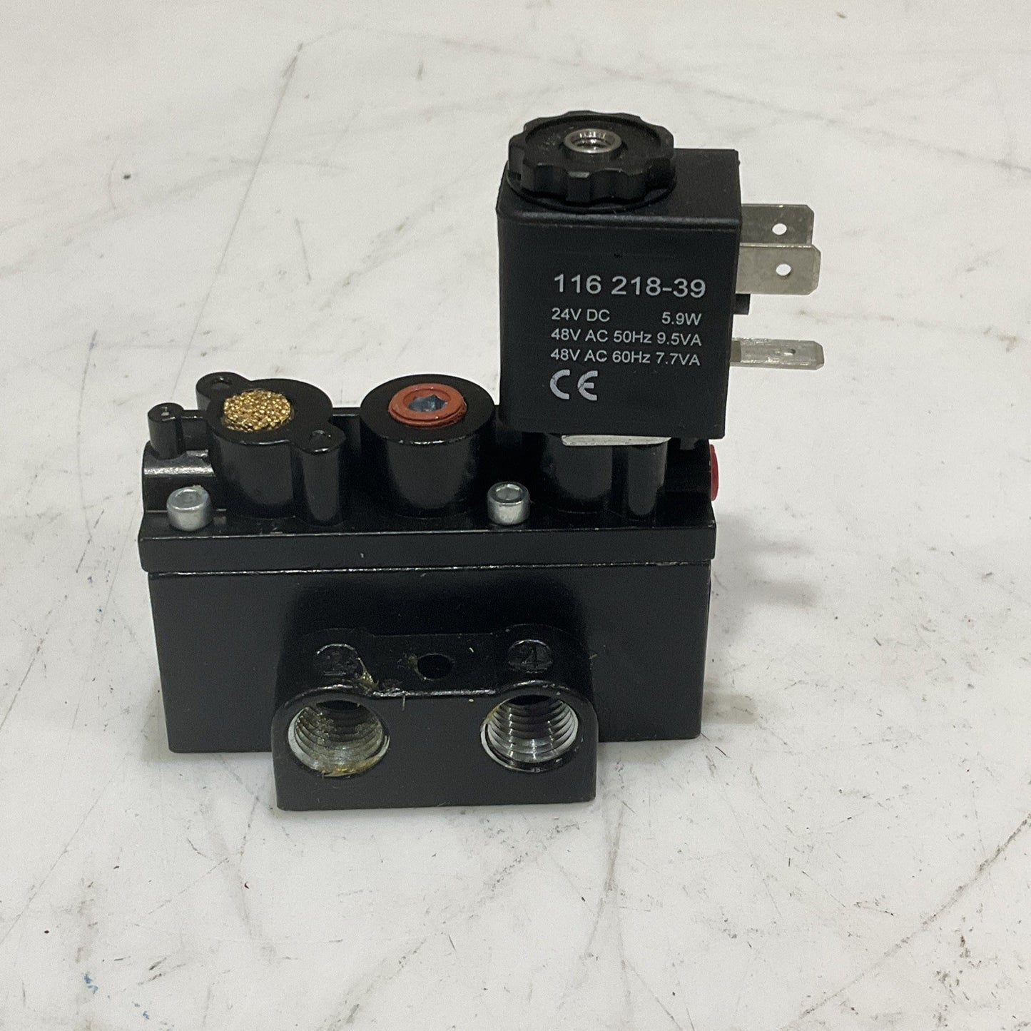 ARO IR A212SS-024-D SOLENOID VALVE 4-WAY 2-POSITION 24VDC 1/4 NOT Z2M