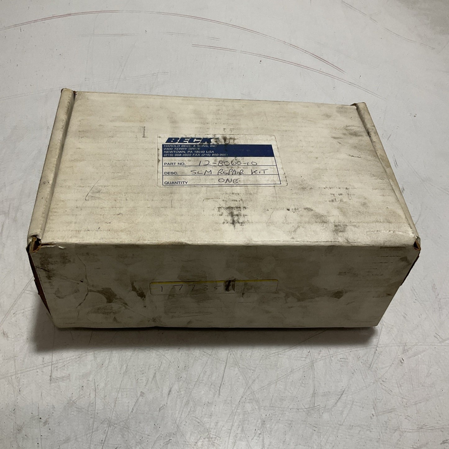 BECK 11-400 12-8060-10 SELF-LOCKING MECHANISM SLM REPAIR KIT RM6