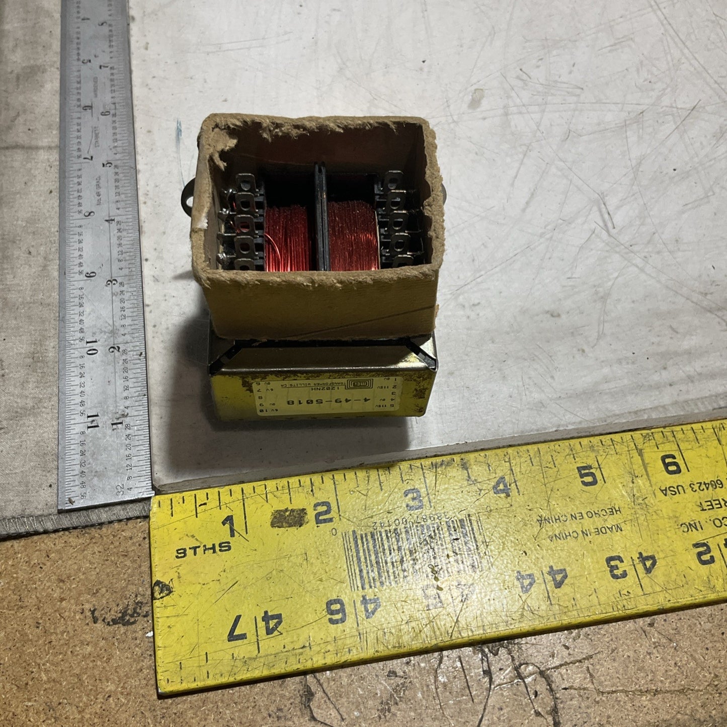 MCI 4-49-5018 1202NH DUAL POWER TRANSFORMER U3S