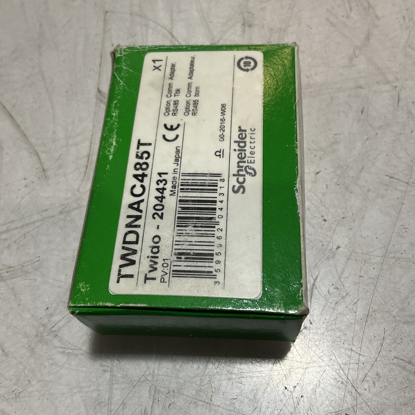 SCHNEIDER ELECTRIC TWDNAC485T INTERFACE ADAPTER & PROGRAMMABLE CONTROLLER RM6