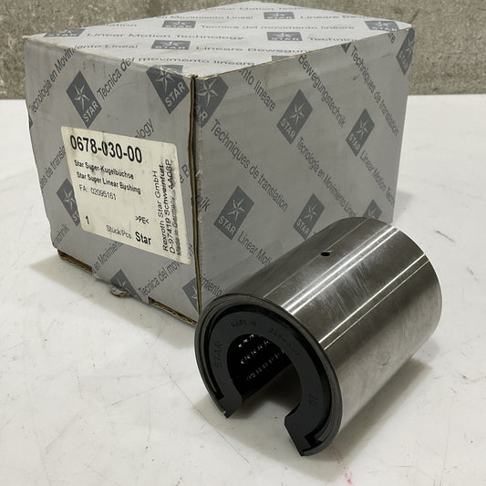 REXROTH STAR 0678-030-00 LINEAR BALL BEARING BUSHING Z2M