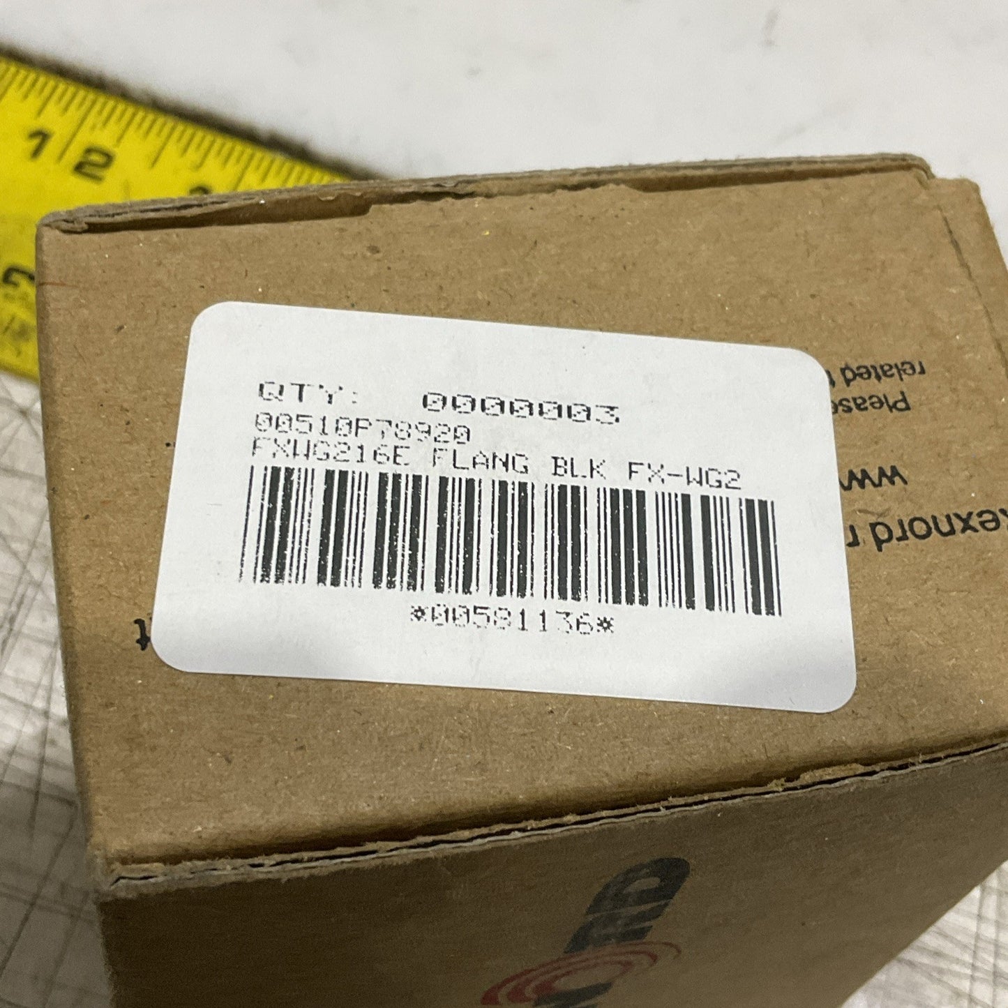 REXNORD FXWG216E FLANGE BALL BEARING LOT OF 2 Z2M